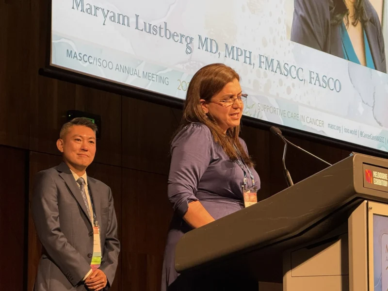 Hope Rugo: Congratulations to Maryam Lustberg for Winning the Highest MASCC Honor