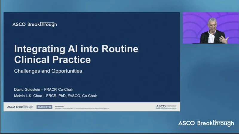 Kevin Chua: ASCOBT26 Plenary on Making Clinical AI a Reality at the Bedside