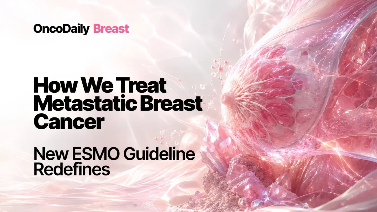 ESMO Updates Metastatic Breast Cancer Guideline: A More Molecular, Subtype-Driven Roadmap For Care