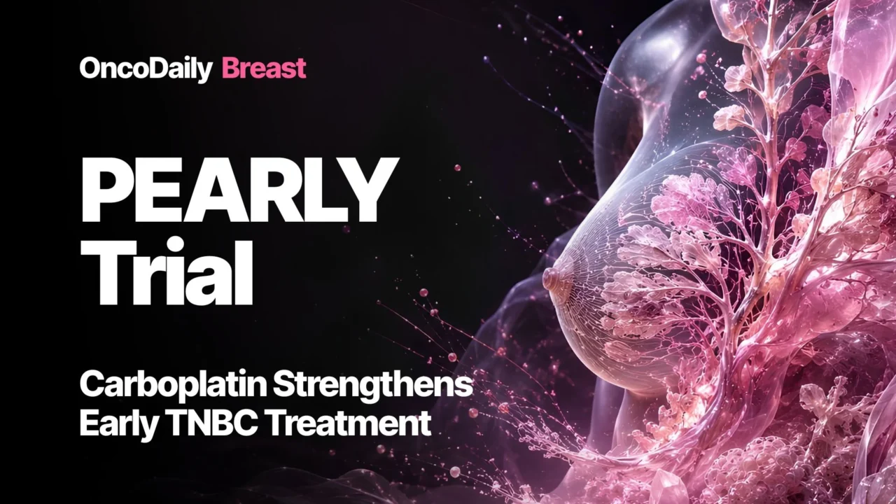 Carboplatin Improves Event-Free Survival in Early Triple-Negative Breast Cancer: Results From PEARLY Trial
