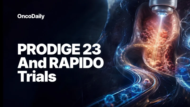 PRODIGE 23 and RAPIDO Trials: Total Neoadjuvant Therapy in Rectal Cancer