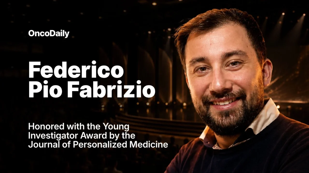 Federico Pio Fabrizio Awarded the Journal of Personalized Medicine Young Investigator Award