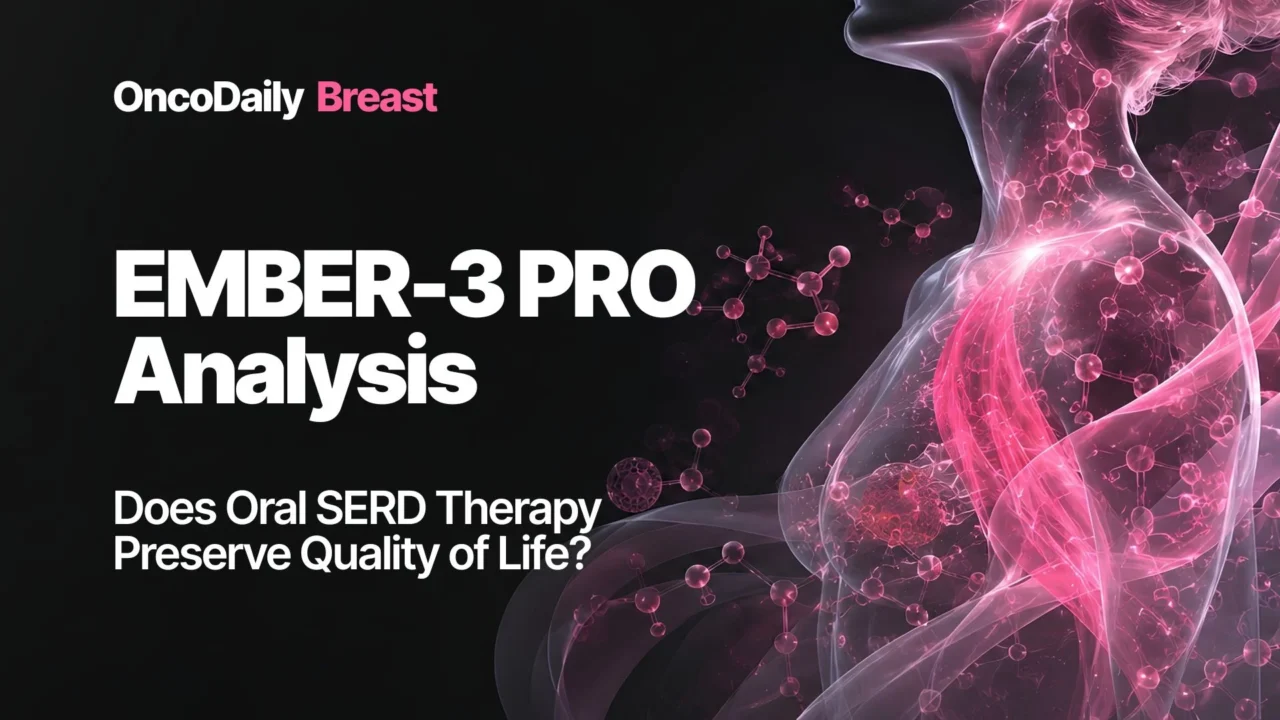 EMBER-3 PRO Analysis Supports Quality-of-Life Profile of Imlunestrant in Advanced ER-Positive/HER2-Negative Breast Cancer