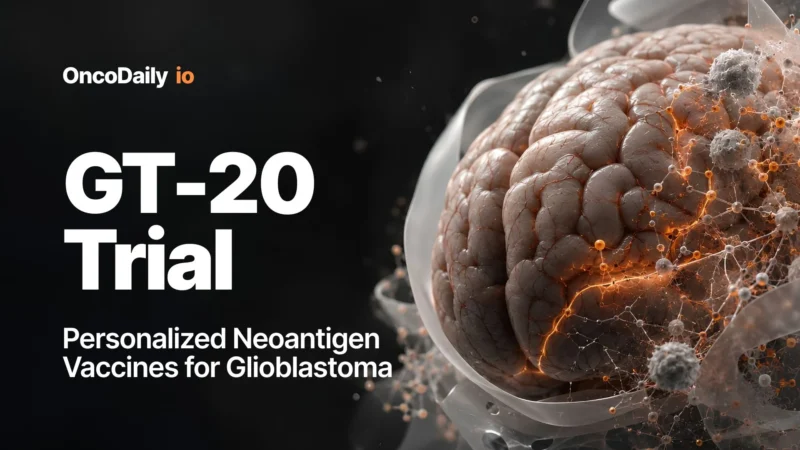GT-20 Trial: Personalized Neoantigen Vaccines for Glioblastoma