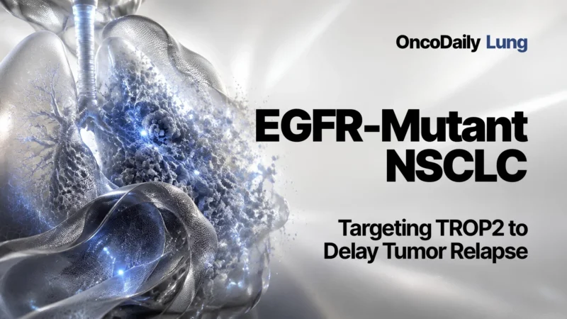 TROP2 Targeting May Delay EGFR-TKI Resistance in EGFR-Mutant NSCLC