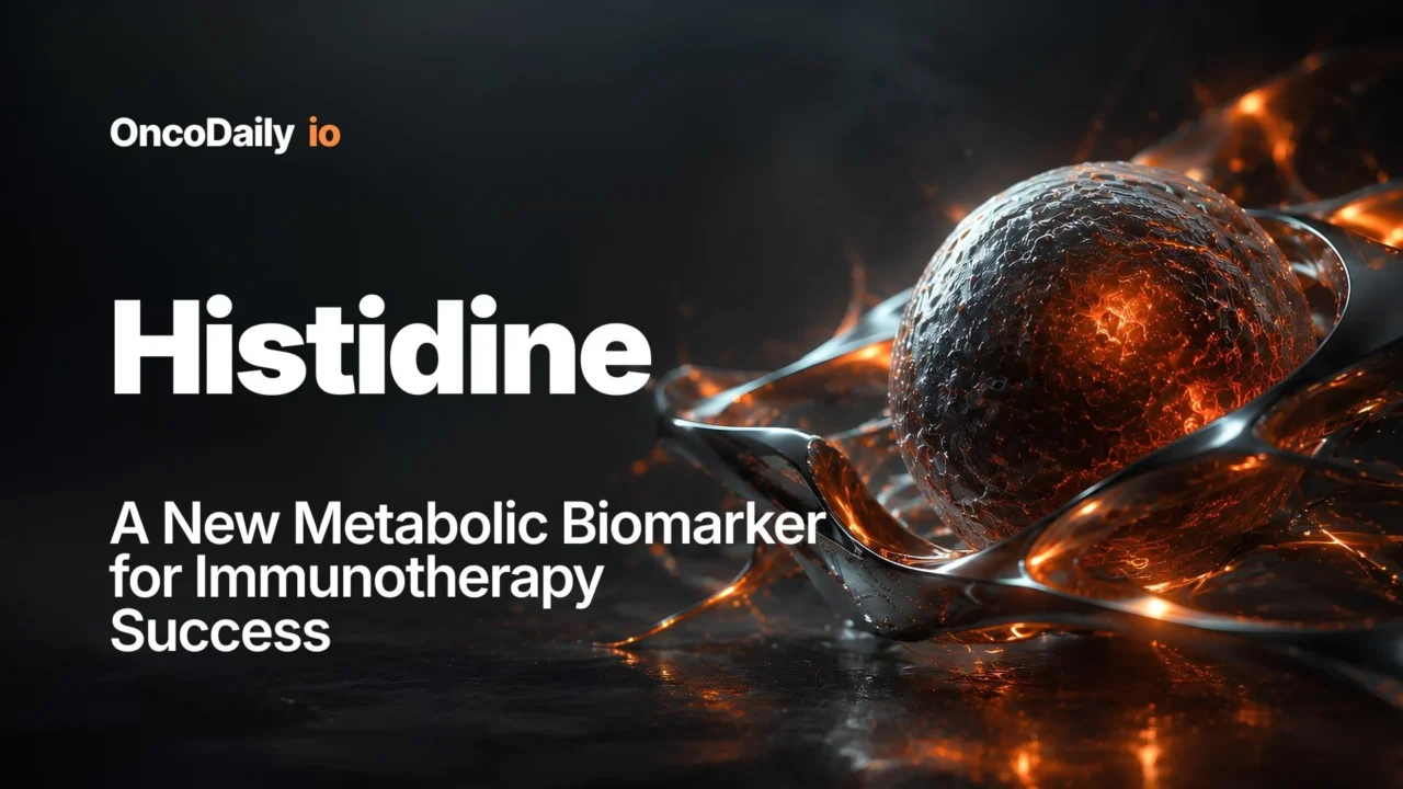 Histidine: A New Metabolic Biomarker for Immunotherapy Success