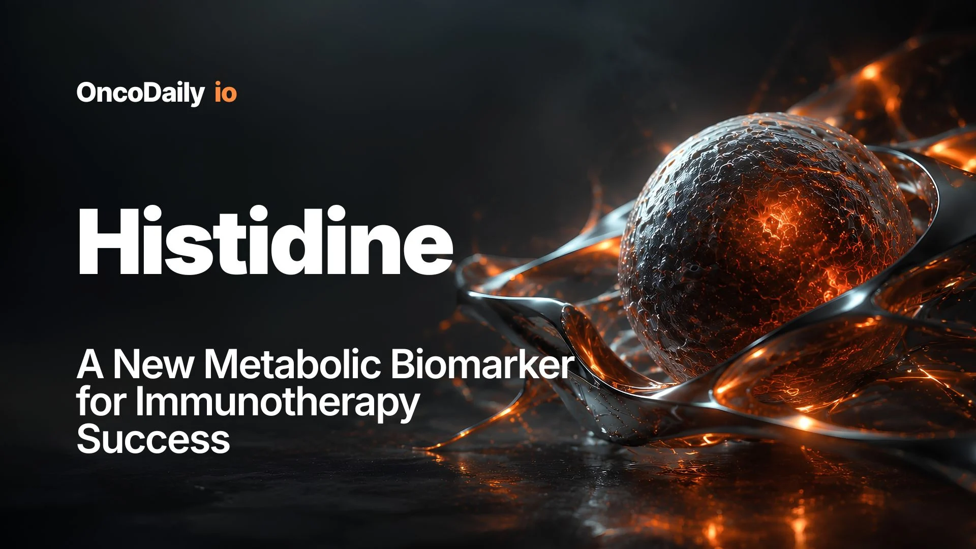 Histidine: A New Metabolic Biomarker for Immunotherapy Success