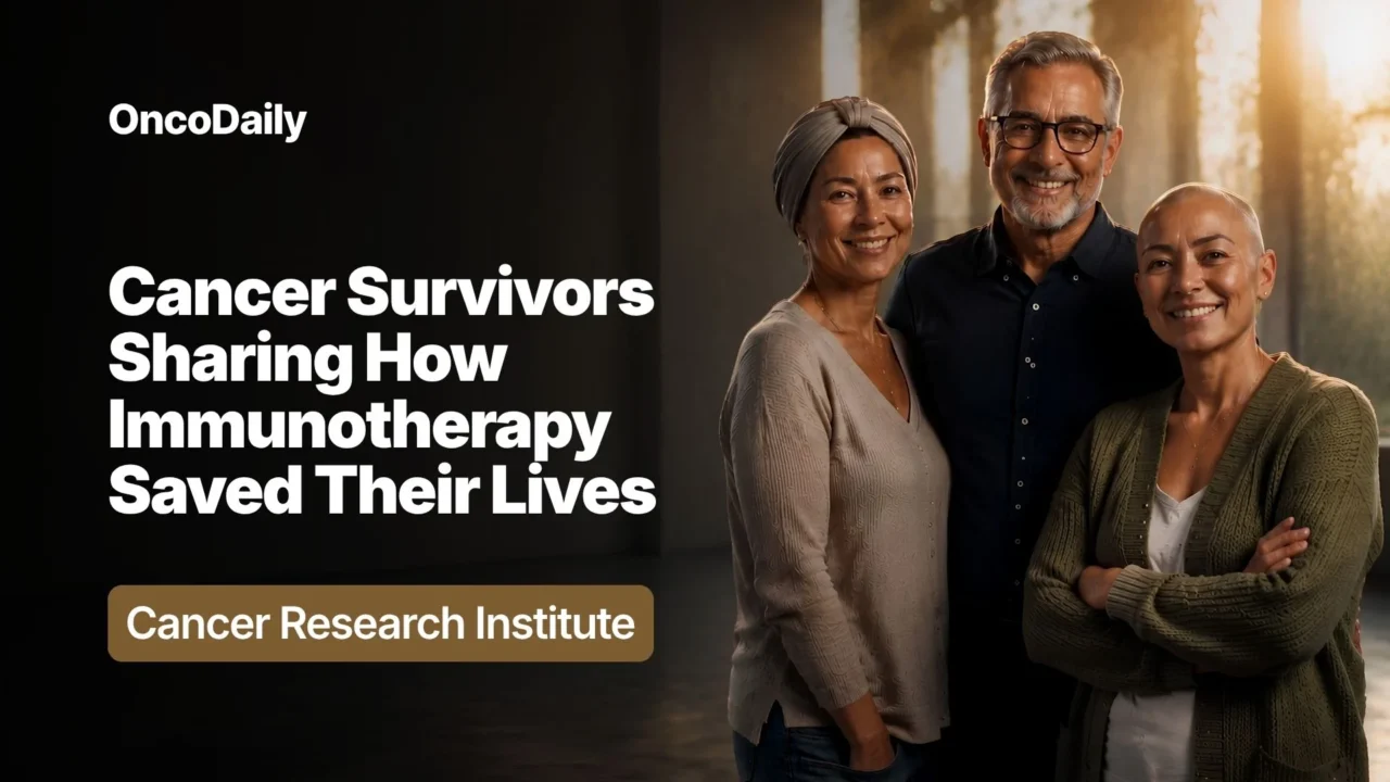 Cancer Survivors on How Immunotherapy Saved Their Lives and the Critical Need for Research Funding
