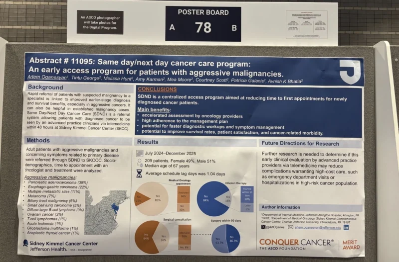 Artem Oganesyan: First Same Day, Next Day Cancer Program Data at ASCO26 2 Artem Oganesyan: First Same Day, Next Day Cancer Program Data at ASCO26