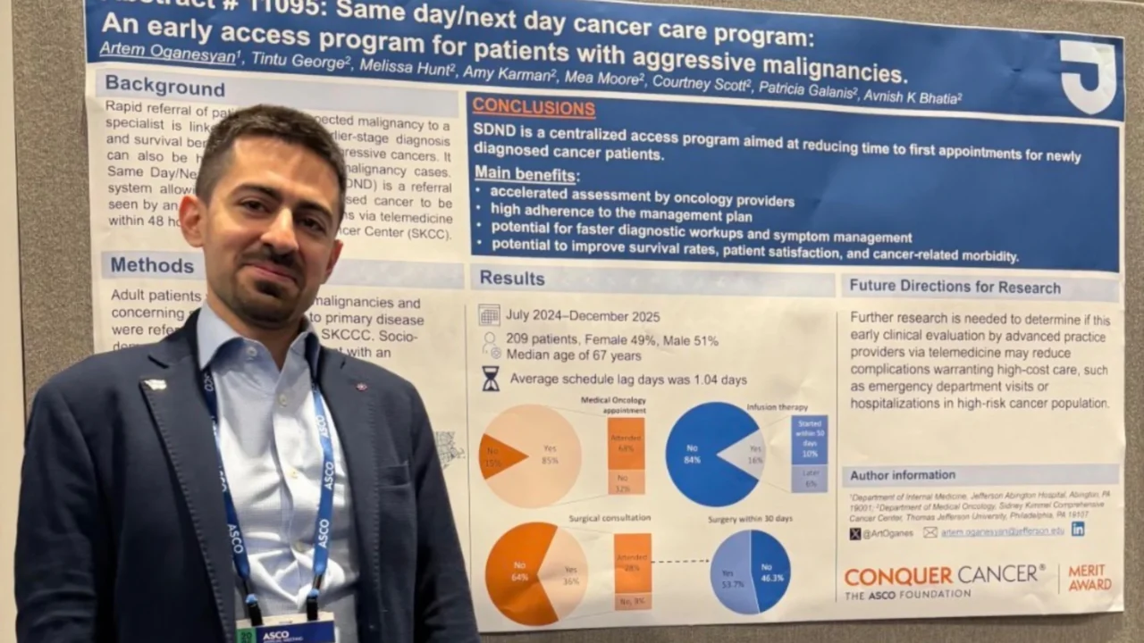 Artem Oganesyan: First Same Day, Next Day Cancer Program Data at ASCO26