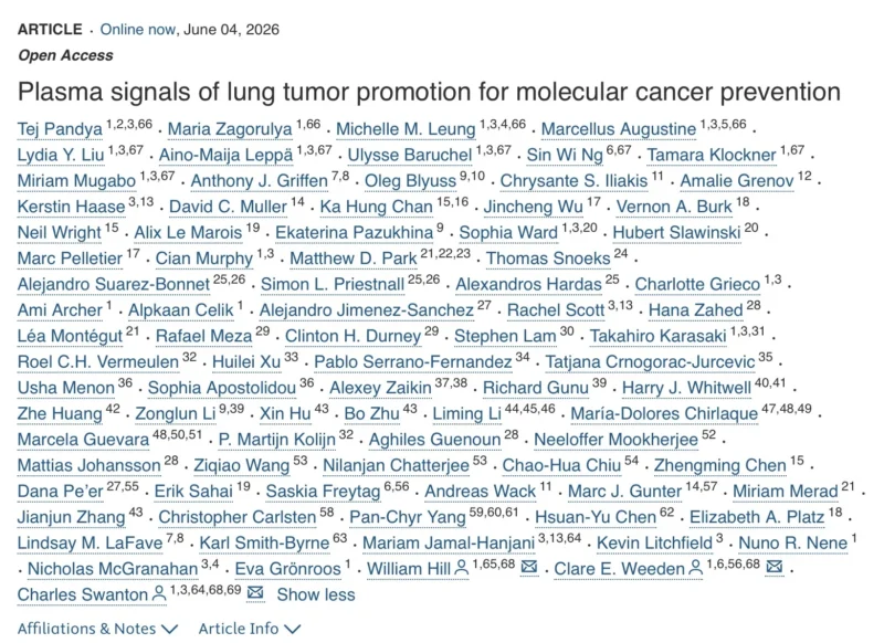 Yan Leyfman: A Promising Step Toward Lung Cancer Interception 2 Yan Leyfman: A Promising Step Toward Lung Cancer Interception