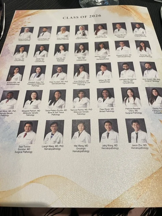 Sanam Loghavi: Congrats to Our 2026 MolPath and HemePath Classes and Their PDs 2 Sanam Loghavi: Congrats to Our 2026 MolPath and HemePath Classes and Their PDs