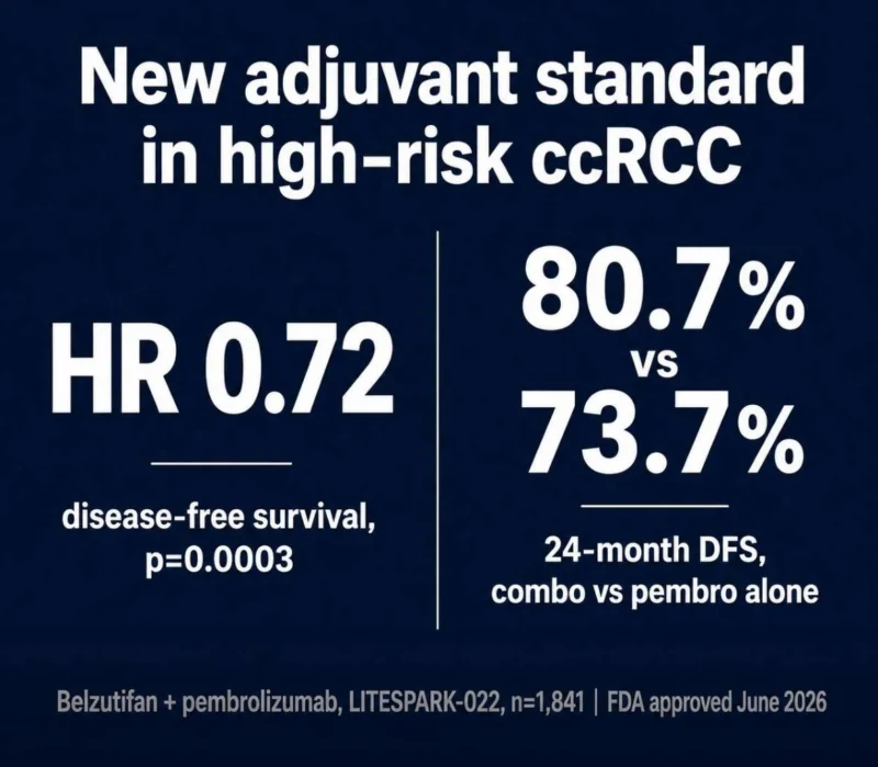 Katy Beckermann: The Adjuvant Standard in Hhigh-Risk Kidney Cancer Just Changed