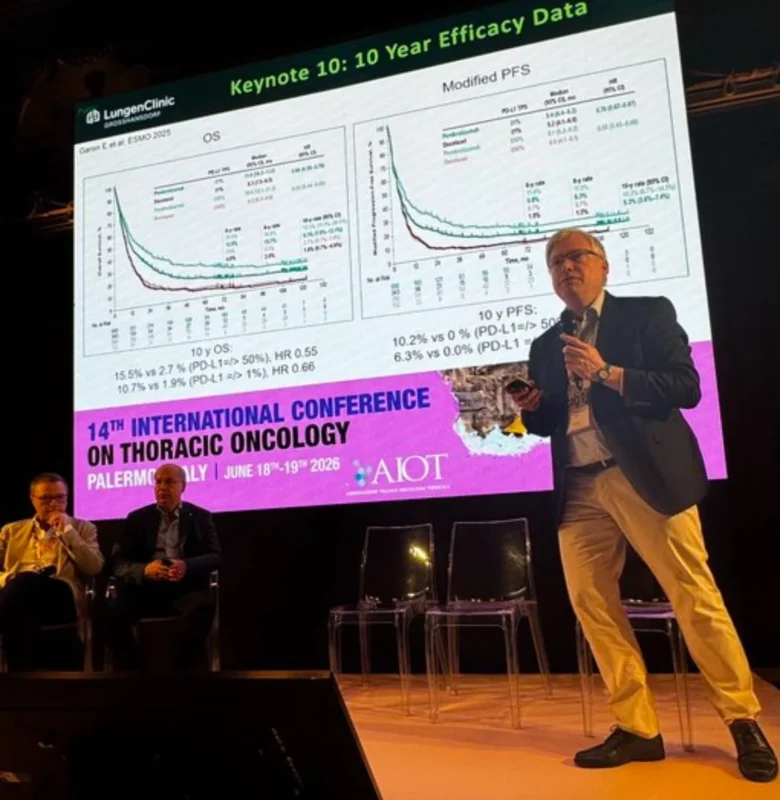 Stephen V Liu: Martin Reck Recounts The History of Immunotherapy in NSCLC From 2L to 1L 2 Stephen V Liu: Martin Reck Recounts The History of Immunotherapy in NSCLC From 2L to 1L