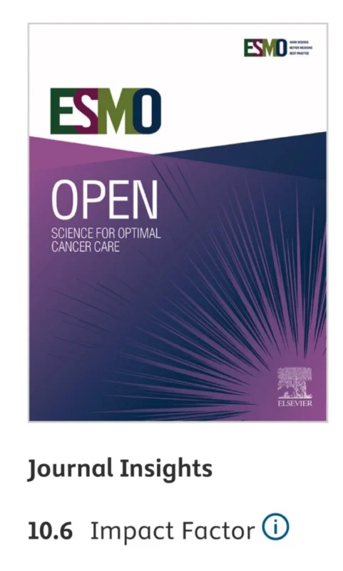 Paolo Tarantino: New Impact Factor Released for ESMO Open 2 Paolo Tarantino: New Impact Factor Released for ESMO Open