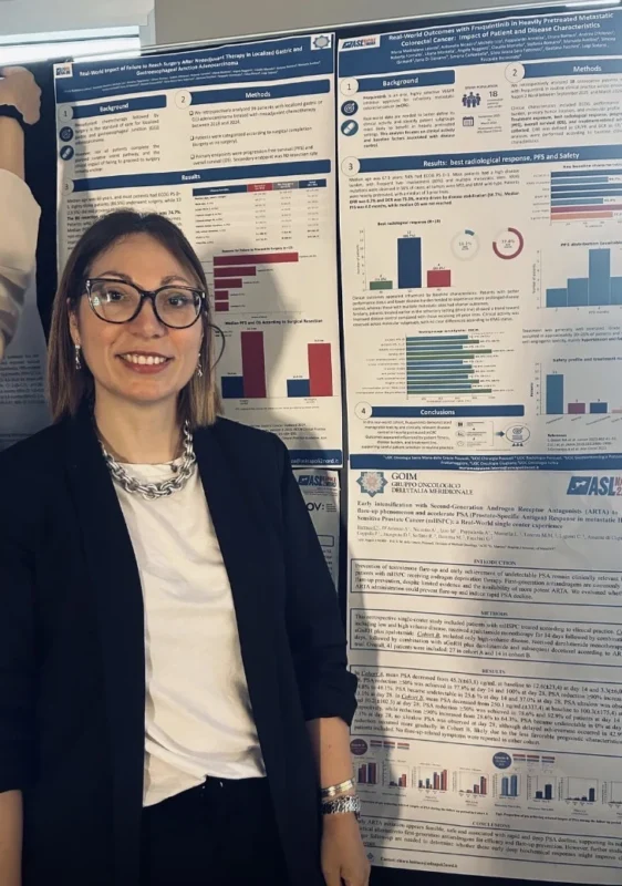 Maria Maddalena Laterza: Pleasure to Present Real-World Data on Gastric and Colorectal Cancers 2 Maria Maddalena Laterza: Pleasure to Present Real-World Data on Gastric and Colorectal Cancers