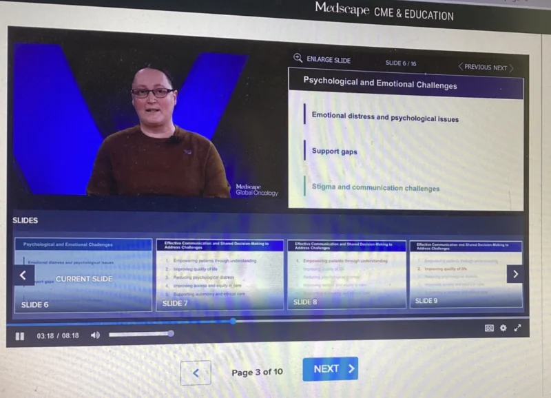 Eva-Maria Strömsholm: Happy And Grateful to Have Had the Opportunity to Speak in Medscape’s Program