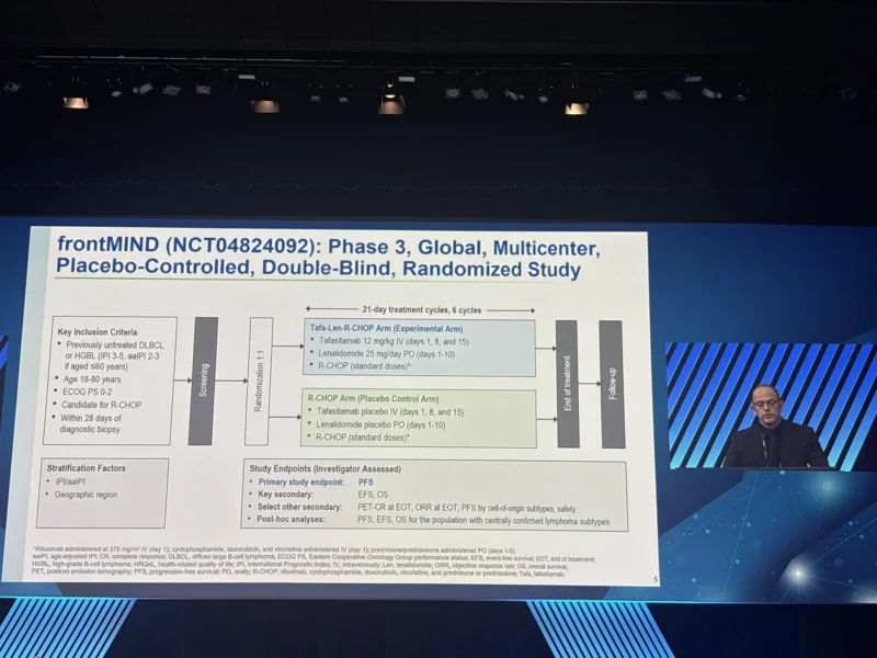 Agrima Mian Reviews a Potential New First-Line Option for DLBCL