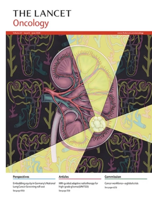 Muhammad Ali: Kidney SABR on the Front Cover of The Lancet Oncology