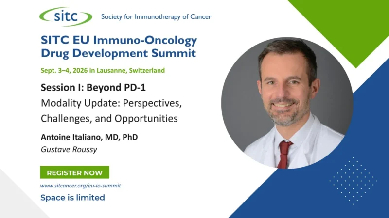 What’s next for immuno-oncology drug development? - SITC 2 Immuno-oncology
