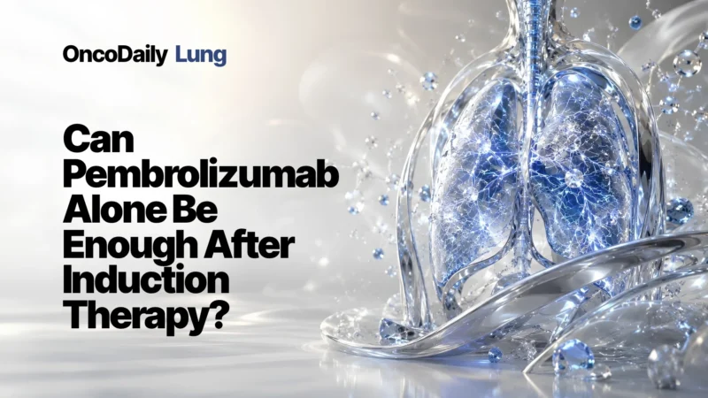 Maintenance Pemetrexed May Not Improve Survival With Pembrolizumab in Advanced Nonsquamous NSCLC