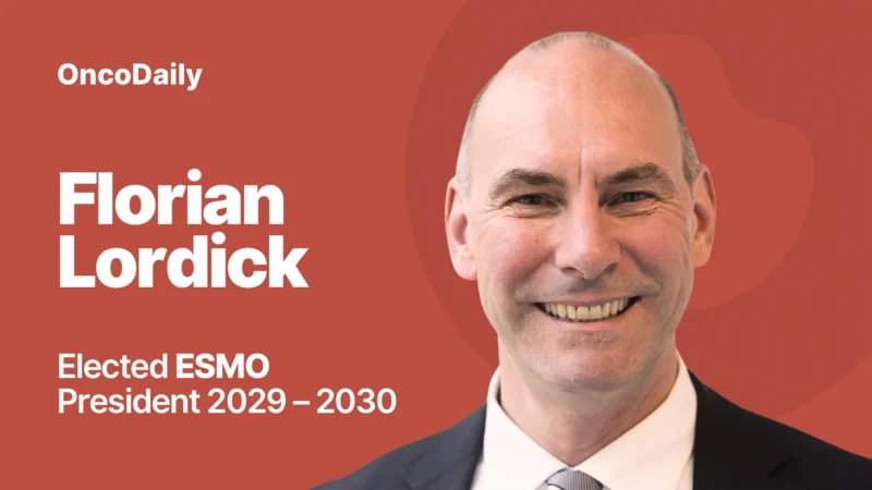 Florian Lordick Elected ESMO President 2029–2030