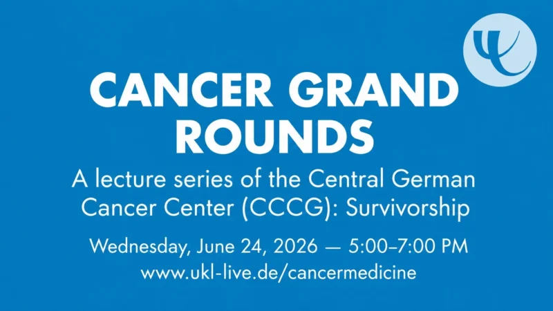 How Can Good Care Be Provided for People After Cancer? – AG Cancer Survivorship Leipzig