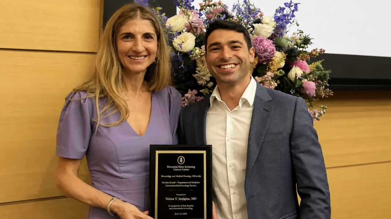 Yelena Janjigian: Honored to Receive the 2026 Hematology and Medical Oncology Fellowship Service Award