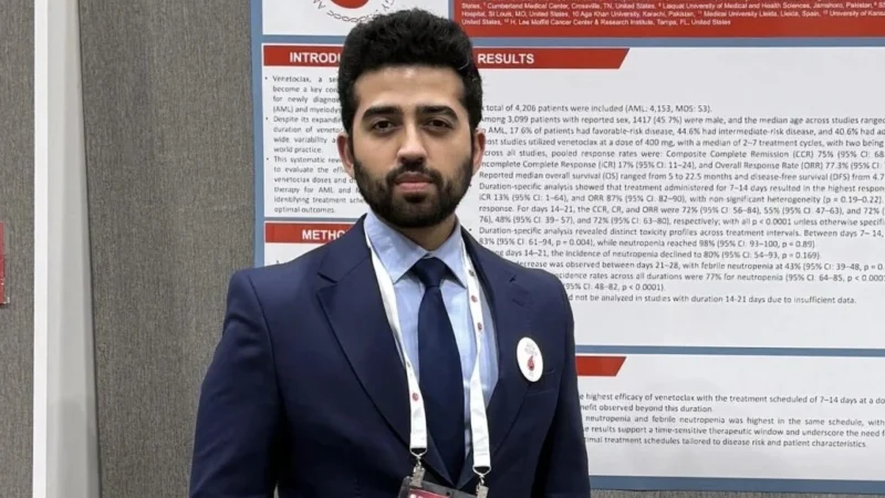 Muhammad Shaheer Mannan: MRD-Guided Maintenance Therapy in Newly Diagnosed Multiple Myeloma