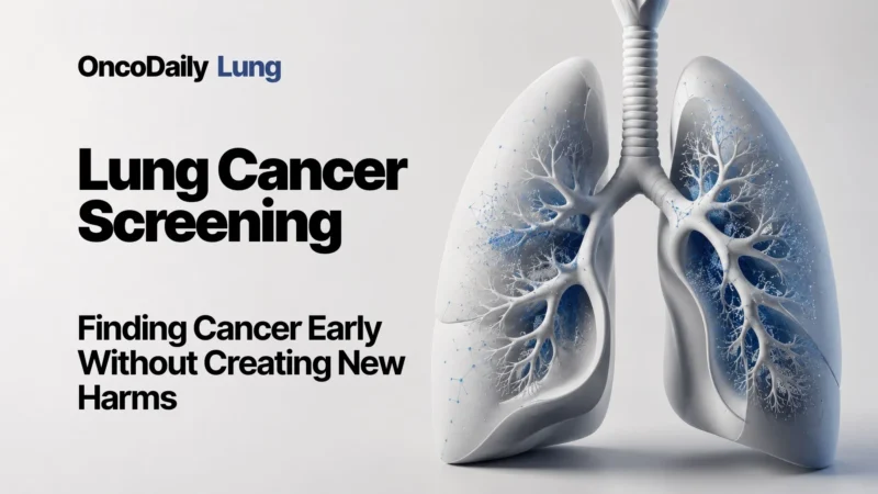 Improving Lung Cancer Screening Diagnostic Efficiency: Balancing Early Detection and Avoiding Harm