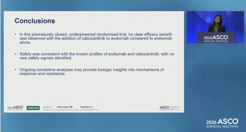 MAIN-CAV at ASCO 2026: Phase 3 Trial Evaluates Maintenance Cabozantinib Plus Avelumab in la/mUC 5 MAIN-CAV takeaway