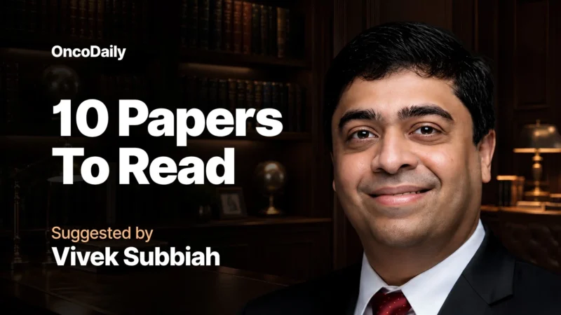 10 Papers to Read Suggested by Vivek Subbiah