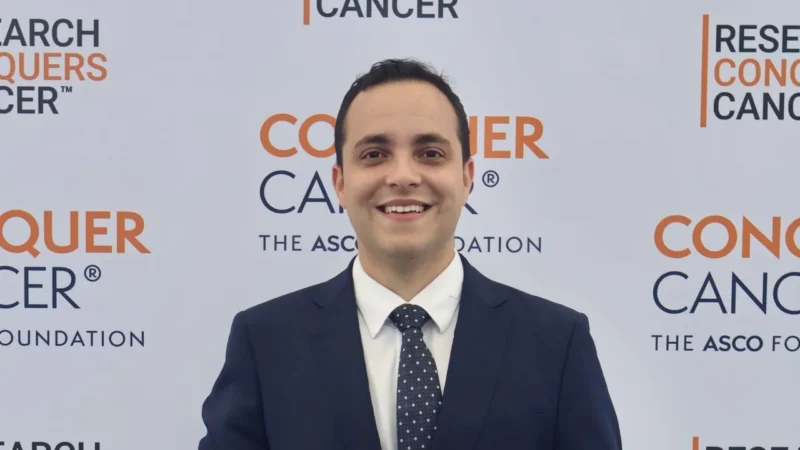 Cassio Murilo T Hidalgo Filho: Honored to Receive IDEA from ASCO