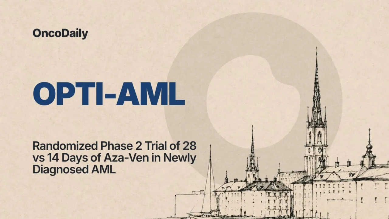 OPTI-AML: A 14-Day Venetoclax Schedule Falls Short of Non-Inferiority in Genomically Agnostic AML