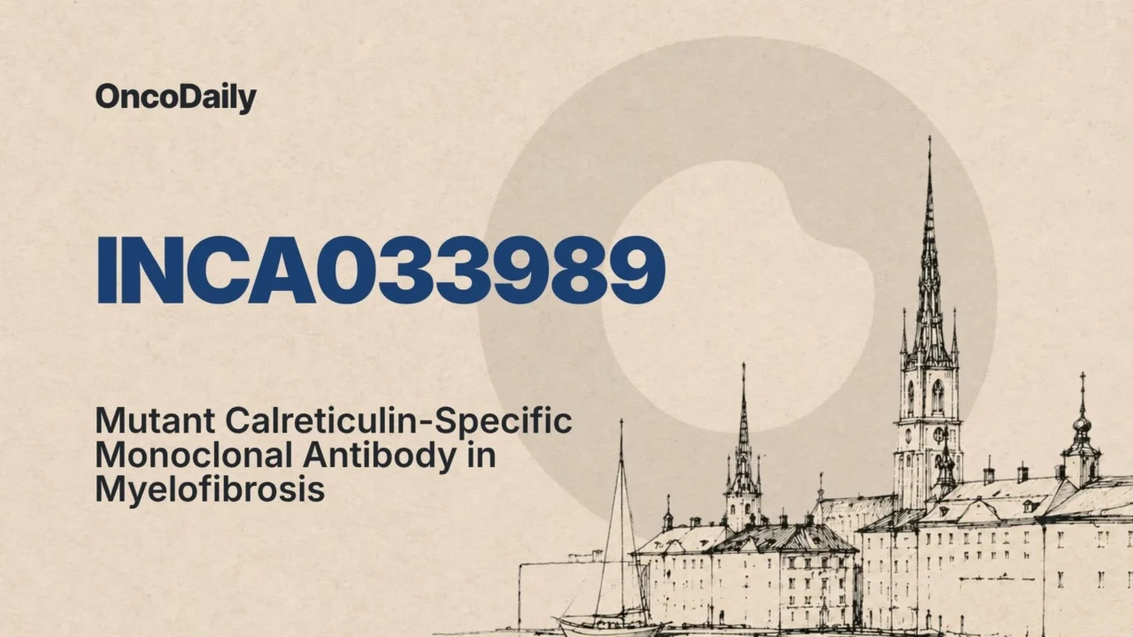 INCA033989: First-in-Class mutCALR-Targeted Antibody Shows Early Signs of Disease Modification in Myelofibrosis