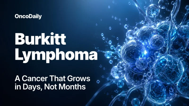 Burkitt Lymphoma: Among the Fastest Growing Yet Most Curable Human Cancers