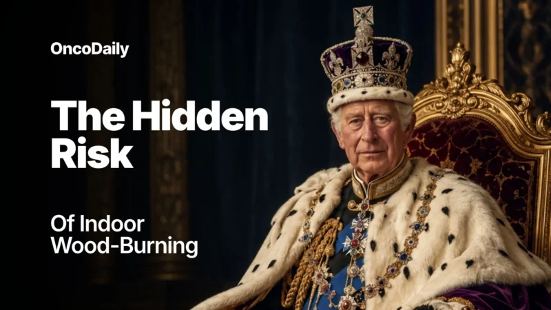 King Charles Health Update Highlights Risks of Indoor Wood-Burning