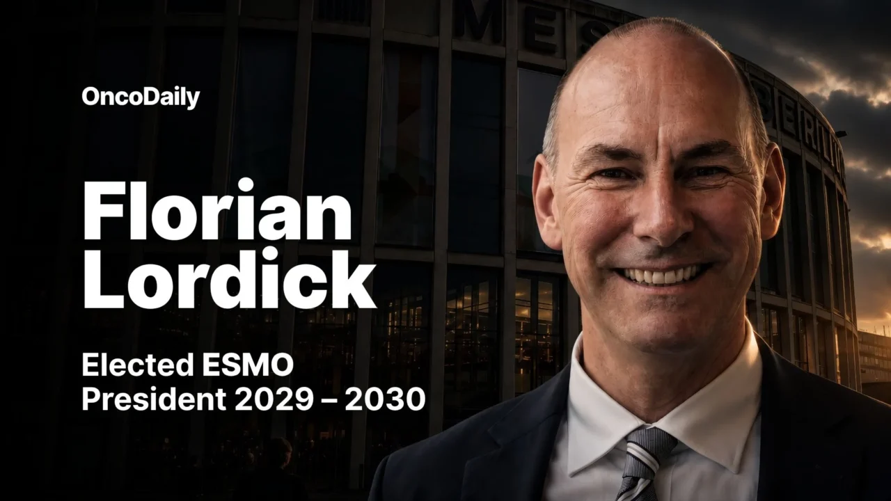Florian Lordick Elected ESMO President 2029–2030