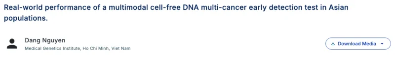 Research Conducted Dang Nguyen of the Medical Genetics Institute and Presented at ASCOBT26 - ASCO