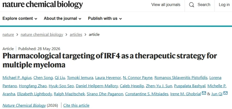 Myeloma Paper of the Day, June 1st Suggested by Robert Orlowski 2 Myeloma Paper of the Day, June 1st Suggested by Robert Orlowski