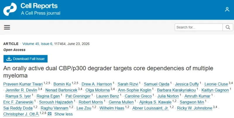Myeloma Paper of the Day, June 3rd Suggested by Robert Orlowski 2 Myeloma Paper of the Day, June 3rd Suggested by Robert Orlowski