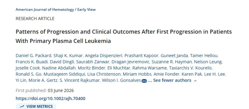 Myeloma Paper of the Day, June 4rd Suggested by Robert Orlowski