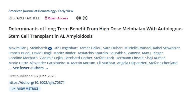 Myeloma Paper of the Day, June 9th Suggested by Robert Orlowski 2 Myeloma Paper of the Day, June 9th Suggested by Robert Orlowski