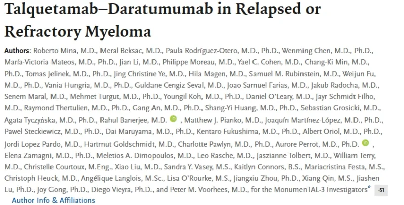 Samer Al Hadidi: Talquetamab Combinations Redefine Early Relapse Myeloma Outcomes