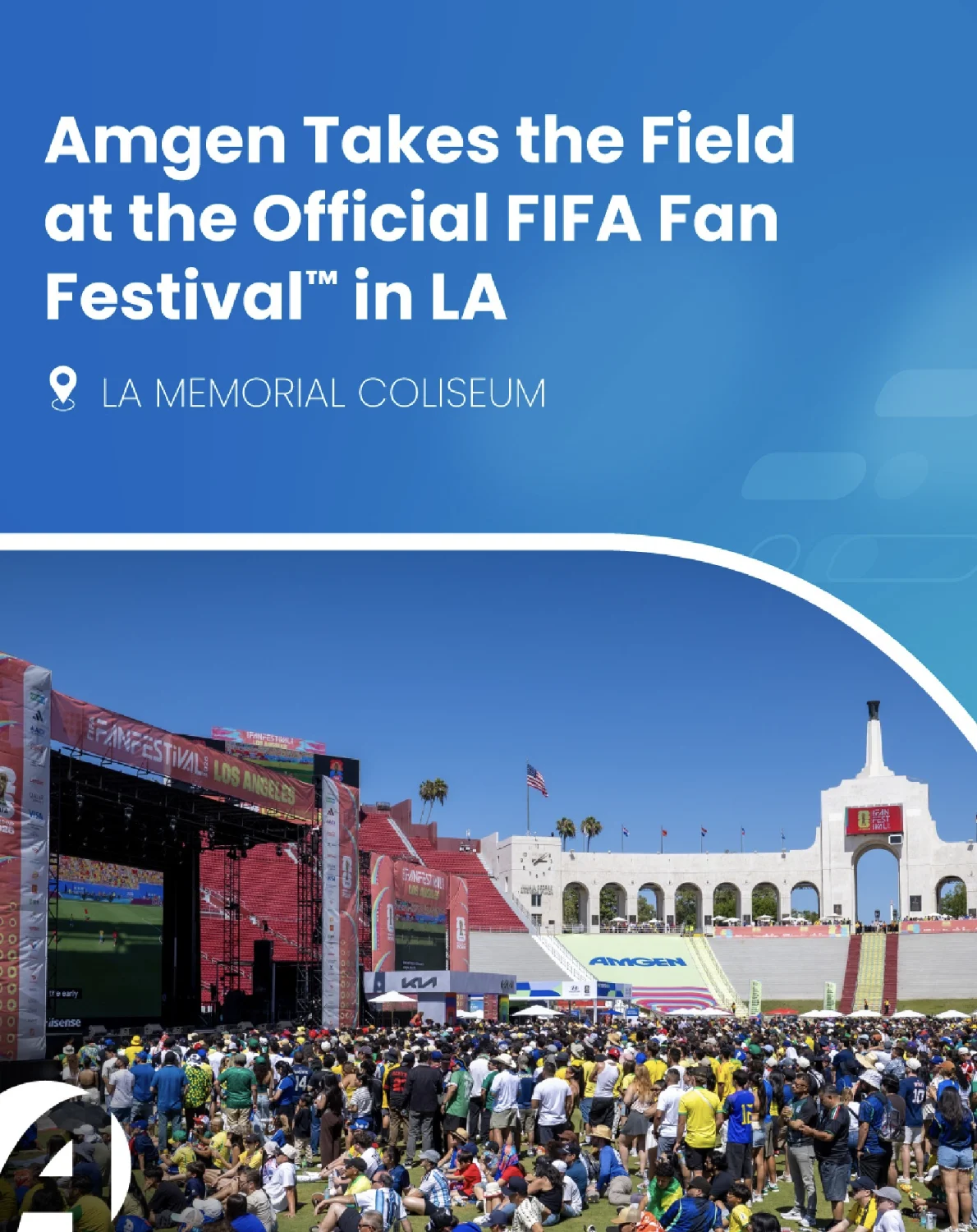 Bringing Health, Wellness, and Innovation to the FIFA Fan Festival in Los Angeles - Amgen