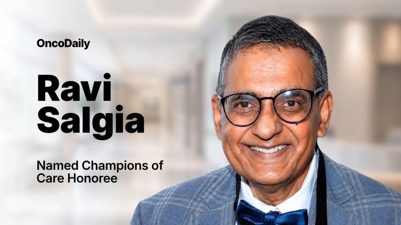 Proud to Celebrate Ravi Salgia Being Named Champions of Care Honoree at City of Hope