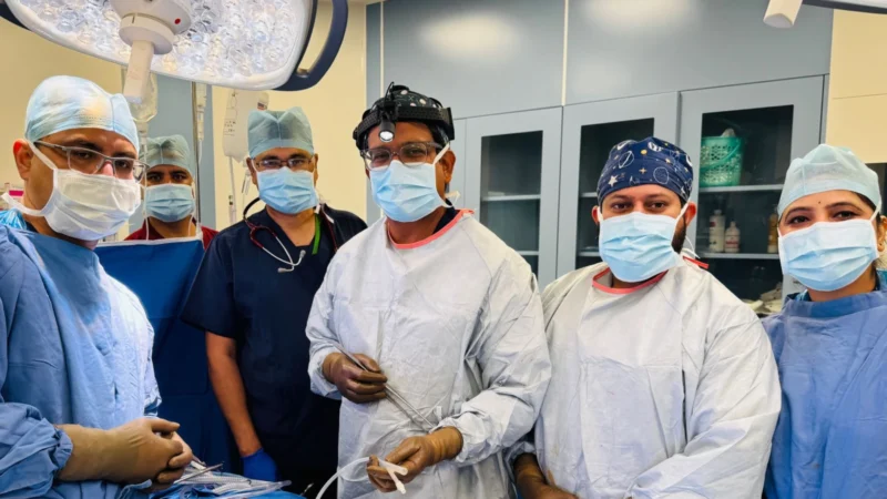Vinay Samuel Gaikwad: First Use of Alpitube Faecal Diversion System in India