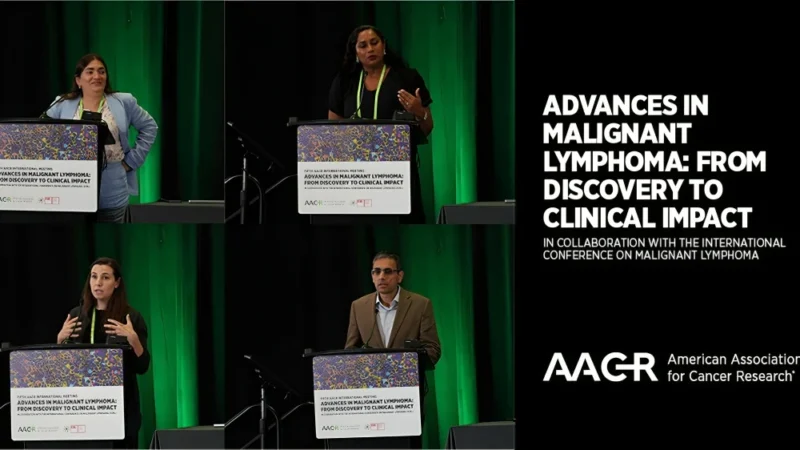 Advances in Cell Therapy for Malignant Lymphoma at the American Association for Cancer Research Conference