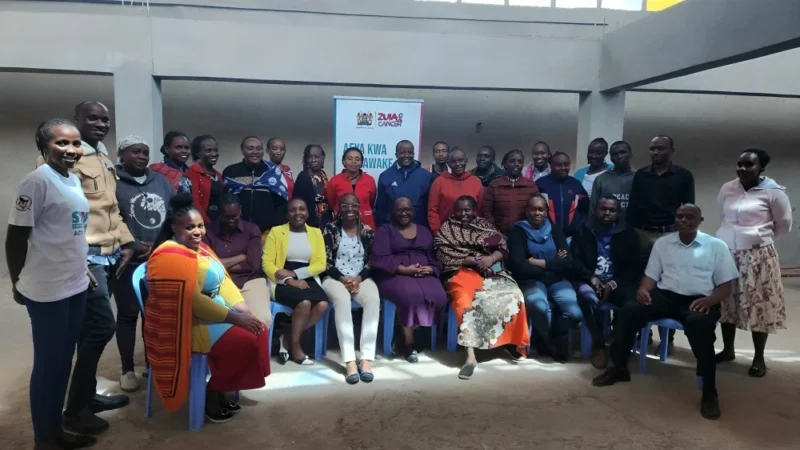 Building Community Capacity for Cancer Prevention and Early Detection Project in Kajiado – KENCO