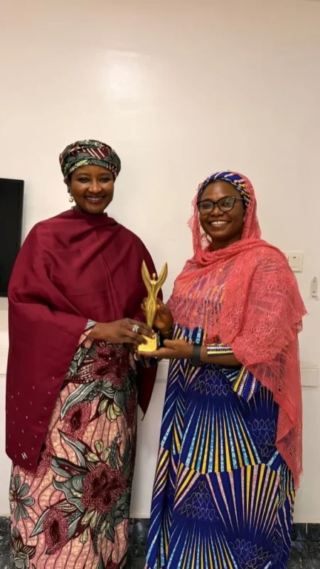 Zainab Shinkafi-Bagudu: Hannatu Ayuba Received Recognition at the OncoDaily Yvonne Award Night 2 Zainab Shinkafi-Bagudu